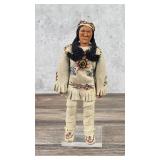 Lakota Carved Native American Indian Doll