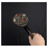 Sterling Silver Moorish Cane Walking Stick