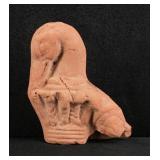 Ancient Egyptian Terracotta Goose Protome