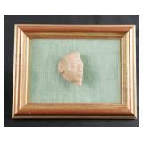 Grand Tour Wax Cast of Egyptian Pharaoh Face