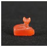 Ancient Egyptian Bastet Carnelian Seal Amulet