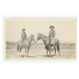 Crow Indians on Horseback Crow Agency Photo