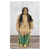 Cheyenne Native American Indian Beaded Doll