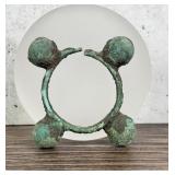 Ancient Vietnam Dong Son Bronze Bell Bracelet