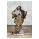 Sioux Native American Indian Beaded Doll