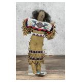 Sioux Native American Indian Beaded Doll