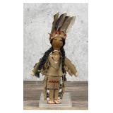 Sioux Native American Indian Beaded Doll