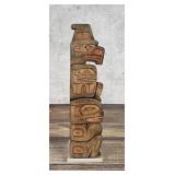 Dwight Redcliff Northwest Coast Salish Totem