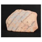 Ancient Egyptian Painted Amarna Pottery Fragment