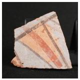 Ancient Egyptian Painted Amarna Pottery Fragment