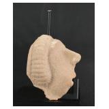Ancient Egyptian Terracotta Theater Mask Fragment