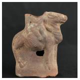 Ancient Egyptian Terracotta Dionysus on a Donkey