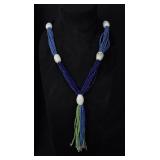 African Trade Bead Necklace