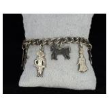 Sterling Silver Charm Bracelet
