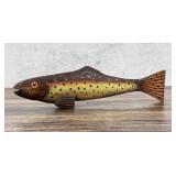 Wooden Trout Spear Fishing Decoy