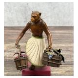 Petite Choses Cold Painted Monkey Vase