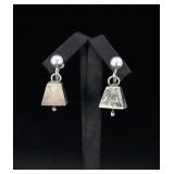Navajo Sterling Silver Earrings