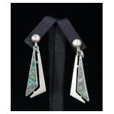 Taxco Mexico Sterling Silver Earrings