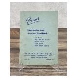 Greeves Motorcycles Service Handbook