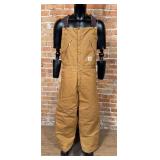 Carhartt R38 BRN Insulated Bib Overalls