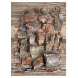 Arizona Rainbow Petrified Wood Lapidary Material