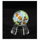 Art Glass Flower Marble
