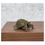 Meiji Japanese Bronze Articulated Turtle Okimono