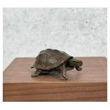 Meiji Japanese Bronze Articulated Turtle Okimono
