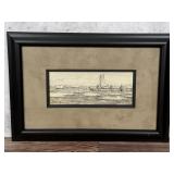 George Twok Aden Ahgupuk Seal Hunt Drawing