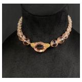 Vintage Czech Beaded Necklace