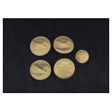 Vintage Airplane Buttons