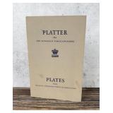 Plates from The Royal Copenhagen Porcelain Company