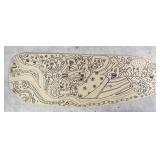 Steve Burnley Wooden Creature Folk Art Sign