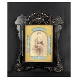 Victorian Eastlake Cabinet Photo in Frame