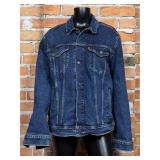 Levis Dark Wash Denim Trucker Jacket