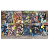 Collection of DC Cat Woman Comic Books