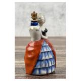 Antique Porcelain Half Doll Perfume Bottle