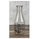 Harlowton Montana Pyro Milk Bottle