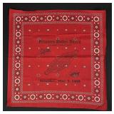 1938 Great Falls Montana Printers Rodeo Bandana