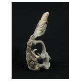 Esteban Najera Zuni Carved Antler Frog Fetish