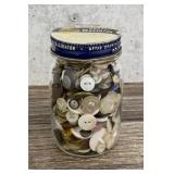 Jar of Antique Buttons