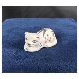 Cyrus Concho Acoma Pueblo Pottery Cat