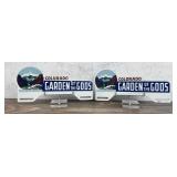 Colorado Garden of the Gods License Plate Toppers