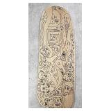 Steve Burnley Wooden Creature Folk Art Sign