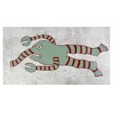 Steve Burnley Christopher Krakin Folk Art Sign