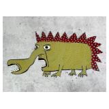 Steve Burnley Mama Rhama Folk Art Sign