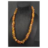 Baltic Amber Chip Necklace