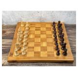 Vintage Wood Chess Set