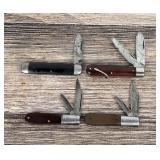 Collection of Barlow Pocket Knives