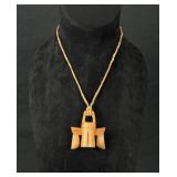 African Shaman Rattle Necklace